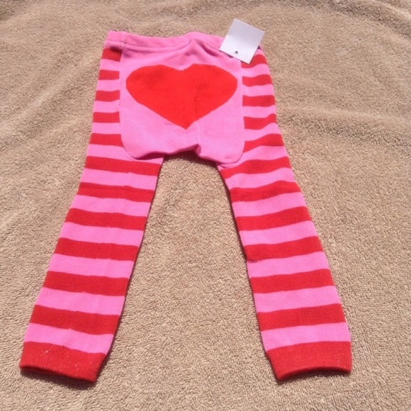 Heart Knit Leggings - Picture 4 of 4